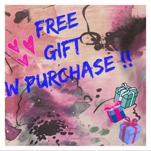 With ANY full priced purchase! Special DEAL !! 💞